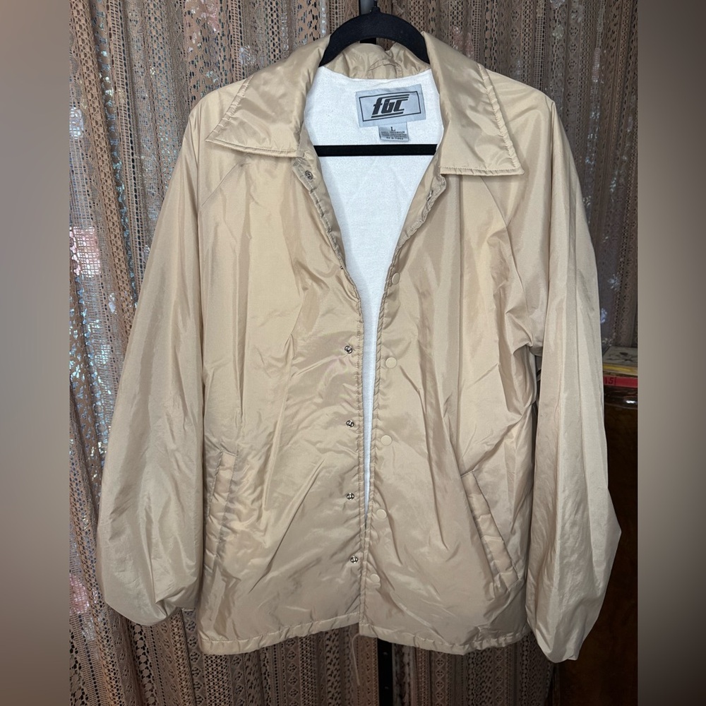 VTG Tan Coach’s Jacket